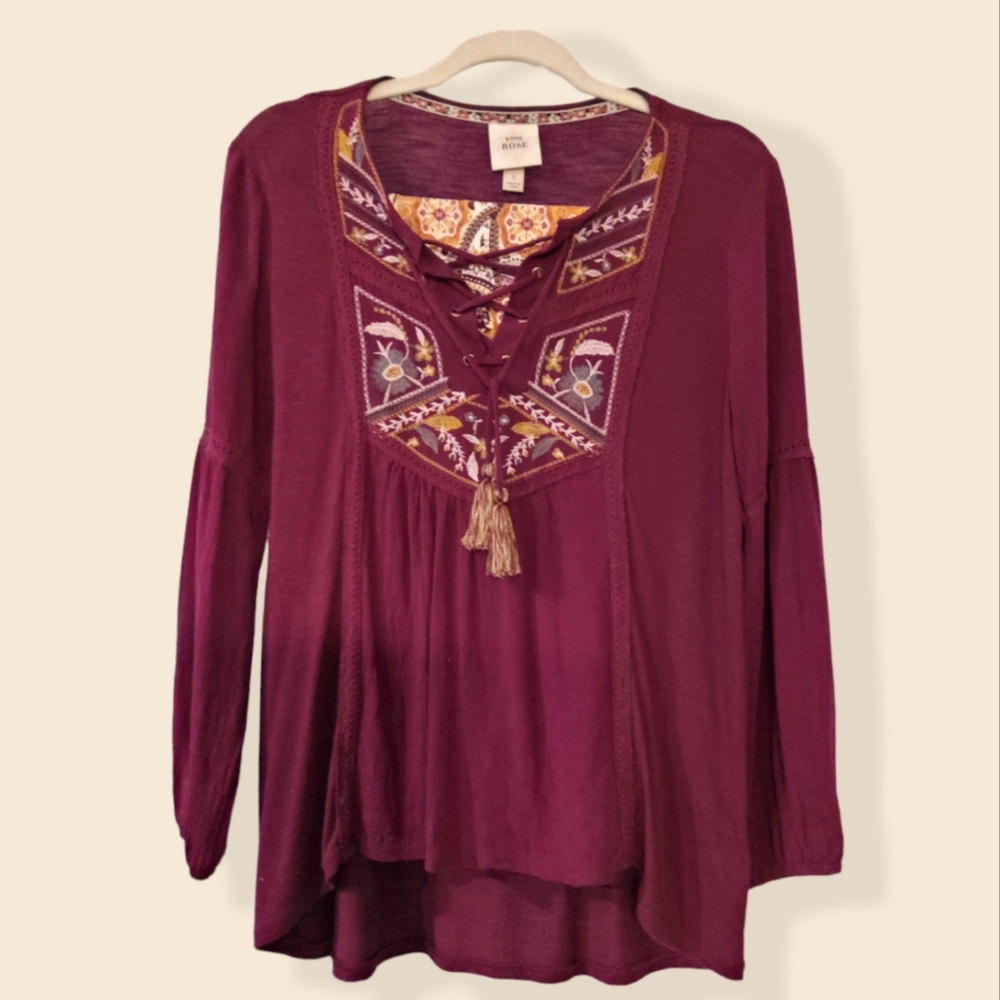 Knox Rose boho top